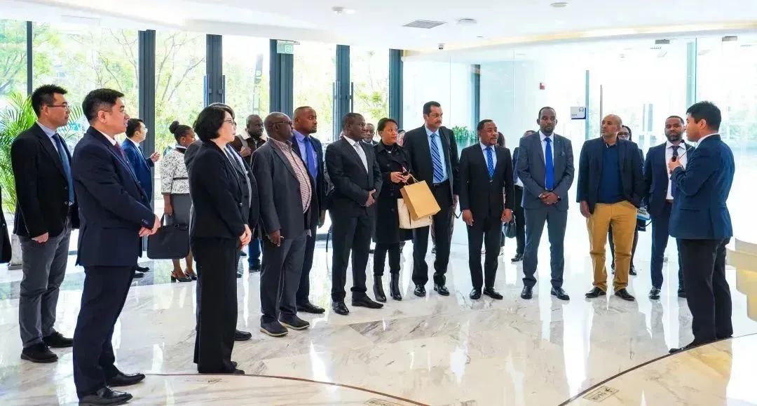 埃塞俄比亞、塞舌爾、坦桑尼亞三國政要參訪中智集團